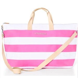 Victoria’s Secret Brushed Canvas Travel Tote Bag 15”Hx 10”Wx26”L